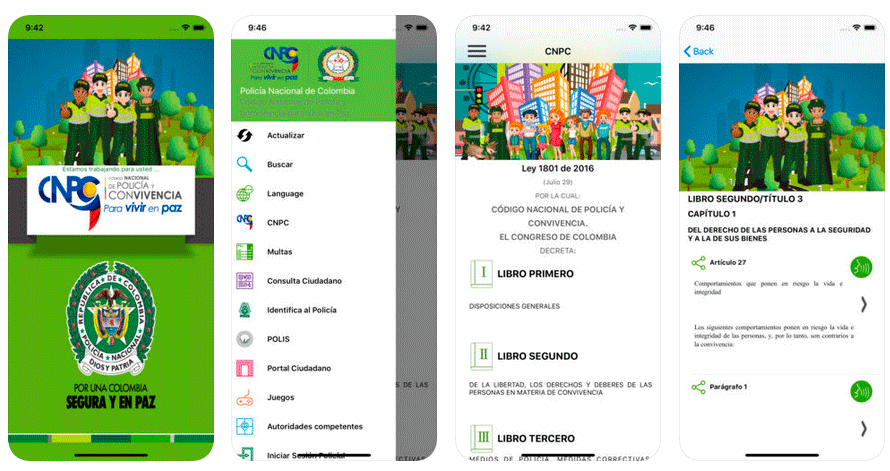 Capturas de pantalla de los juegos integrados