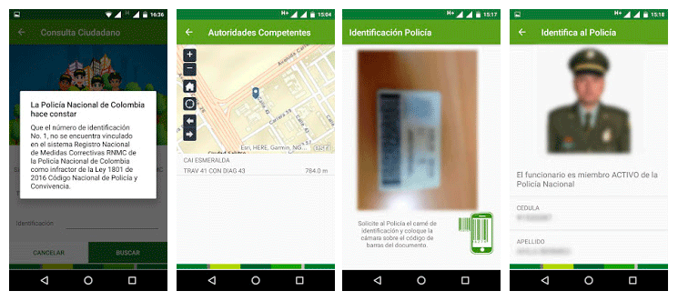 Capturas de pantalla de iOS