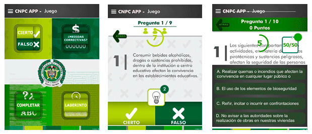 Capturas de pantalla de Android